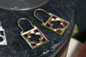 Foliate Collection- No. 2, 10k Gold Earrings