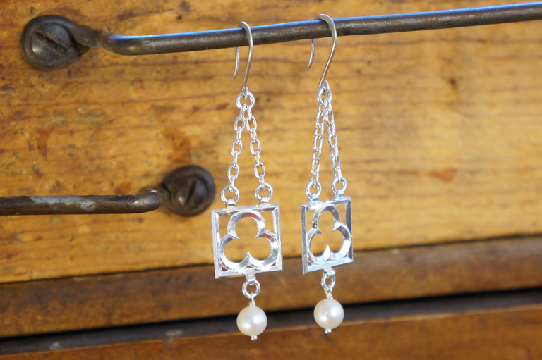 Foliate Collection- No. 4, Trefoil Earrings